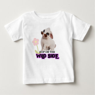 Camiseta Para Bebê Salto no lado selvagem
