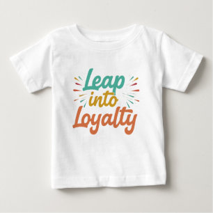 Camiseta Para Bebê Salto para a Lealdade