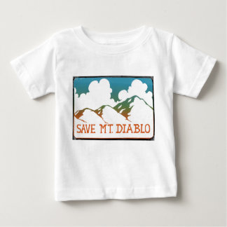 Camiseta Para Bebê Salve o Monte Diablo Baby T-Shirt
