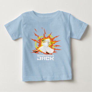 Camiseta Para Bebê Samurai Jack Energy Graphic