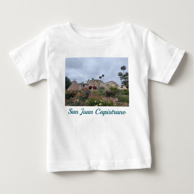 Camiseta Para Bebê San Juan Capistrano  (Frente)