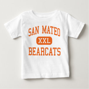 Camiseta Para Bebê San Mateo - Bearcats - alto - San Mateo Califórni