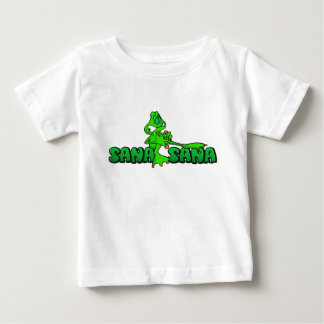 Camiseta Para Bebê Sana Sana Colita de Rana