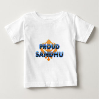 Camiseta Para Bebê Sandhu orgulhoso, orgulho de Sandhu