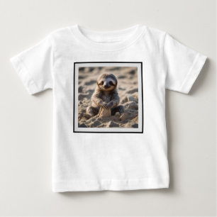 Camiseta Para Bebê Sandy Shores : Castelos De Areia Para Construção D