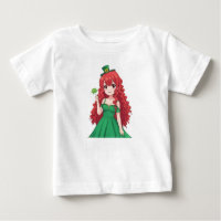 Santa Patrick é fofo, moça de anime irlandesa