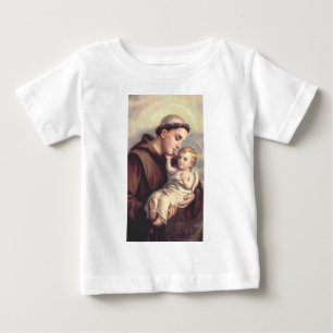 Camiseta Para Bebê Santo António de Pádua