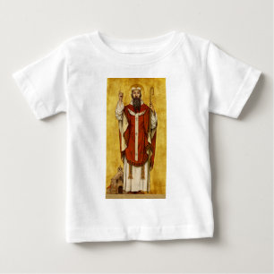 Camiseta Para Bebê Santo Boniface por Albrecht de Vriendt
