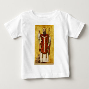 Camiseta Para Bebê Santo Bonifácio de Mainz - Padroeiro dos Educadore