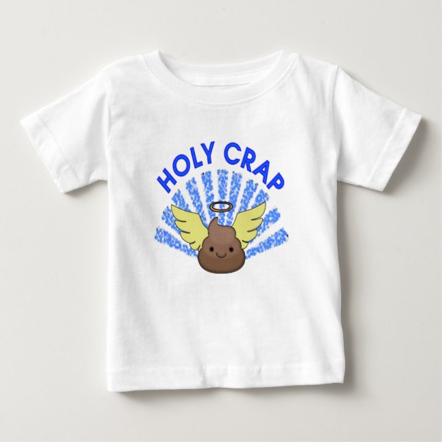Camiseta Para Bebê Santo Capacete (Frente)