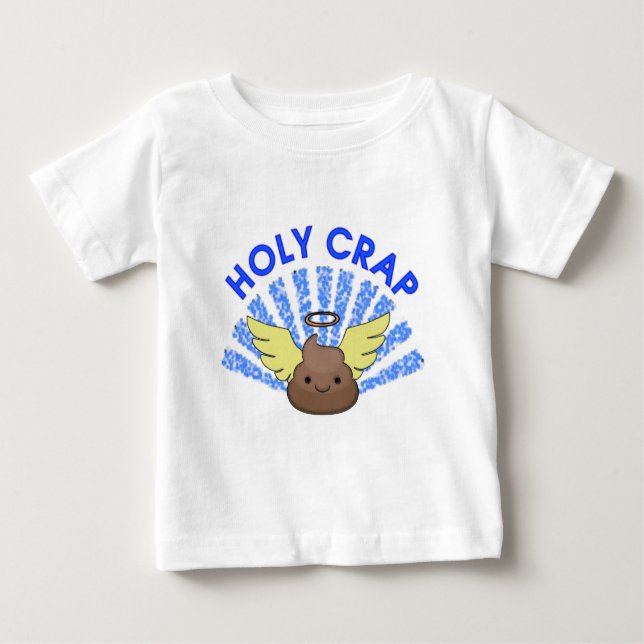 Camiseta Para Bebê Santo Capacete (Frente)
