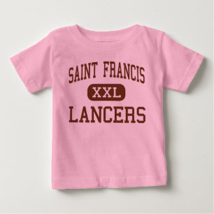 Camiseta Para Bebê Santo Francis - lanceiros - opinião da montanha
