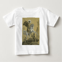 Camiseta Para Bebê Santo George Patron, Inglaterra