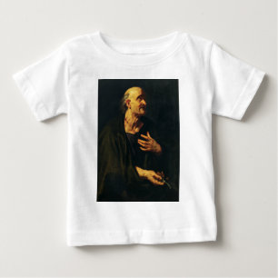 Camiseta Para Bebê São Bartolomeu por Peter Paul Rubens