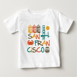Camiseta Para Bebê São Francisco
