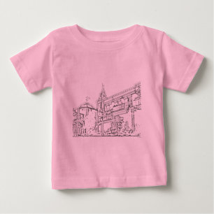 Camiseta Para Bebê São Francisco 1986art O MUSEU Zazzle Drawing+