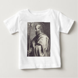 Camiseta Para Bebê São Mateus o Evangelista - Reprodução de Arte Fina