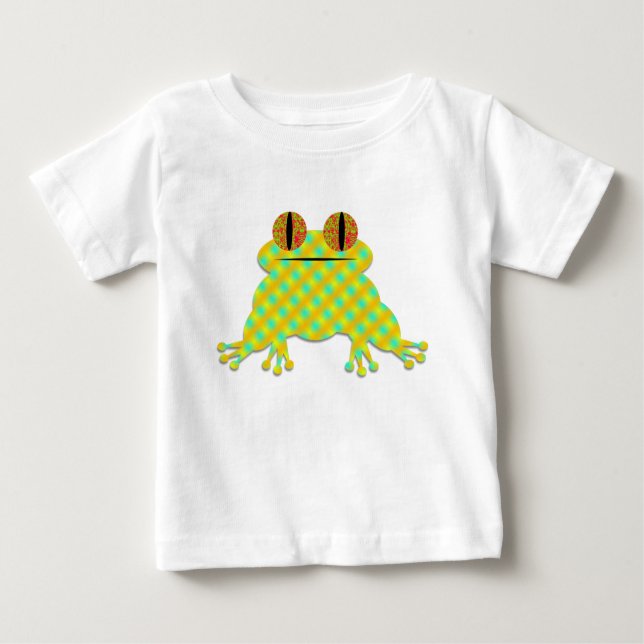 Camiseta Para Bebê Sapo (Frente)