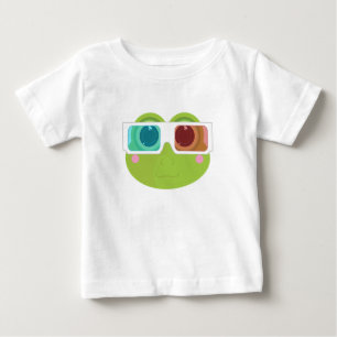 Camiseta Para Bebê sapo 3D