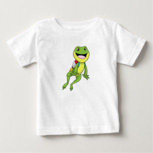 Camiseta Para Bebê Sapo com Jetpack