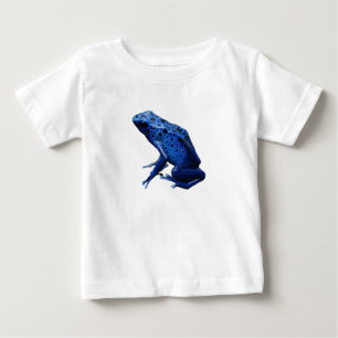 Camiseta Para Bebê Sapo Dart Azul