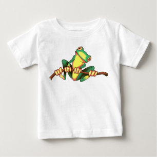 Camiseta Para Bebê Sapo de árvore
