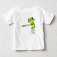 Sapo no Cricket com morcego de Cricket