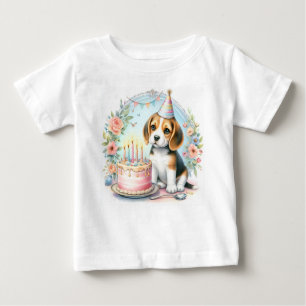 Camiseta Para Bebê Sapo-Pupado-Pupado-Pupado-Cachorro - Aniversário