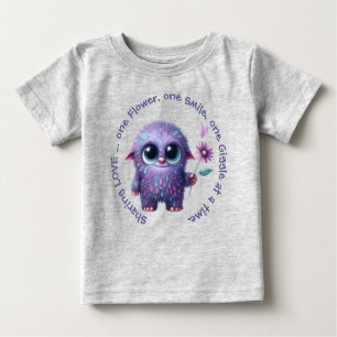 Camiseta Para Bebê Sarah: Compartilhando o Amor