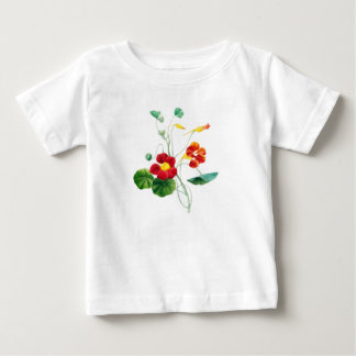 Camiseta Para Bebê Sargaço Vermelho II Devaneio: Botânica Vintage