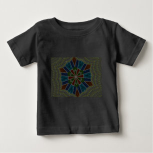 Camiseta Para Bebê Sari inspirou Design com detalhes de insinuação