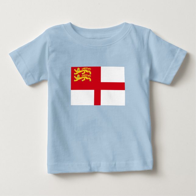 Camiseta Para Bebê Sark Flag (Frente)
