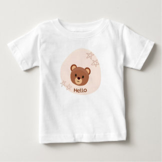 Camiseta Para Bebê Saudação Amigável