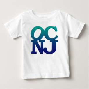 Camiseta Para Bebê Saudações de Ocean City