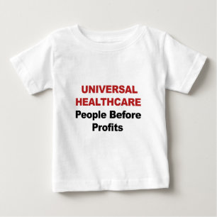 Camiseta Para Bebê Saúde Universal