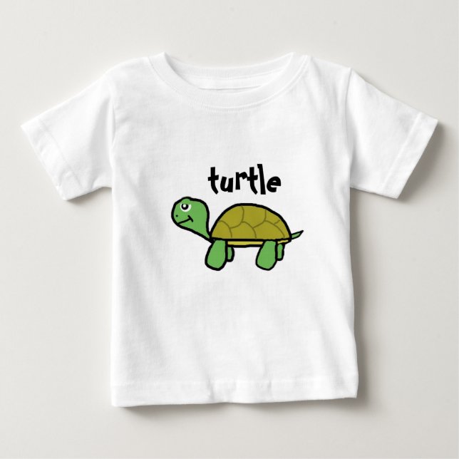 Camiseta Para Bebê Schildpad t-shirt (Frente)