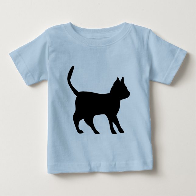 Camiseta Para Bebê Schwarzer Kater (Frente)