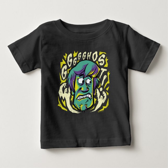 Camiseta Para Bebê Scooby-Doo | Assustado (Frente)