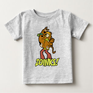 Camiseta Para Bebê Scooby-Doo e Zoinks Shaggy!