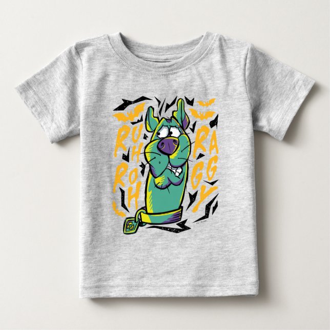 Camiseta Para Bebê Scooby-Doo | Ruh Roh Raggy (Frente)