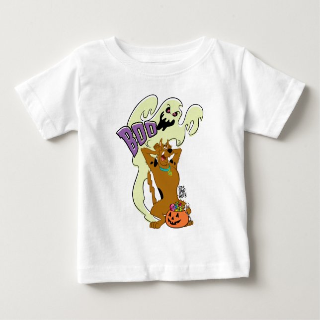 Camiseta Para Bebê Scooby-Doo | Scooby-Doo Boo (Frente)