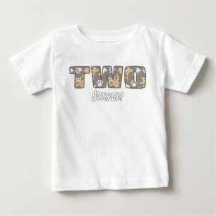Camiseta Para Bebê Scooby-Doo Segundo Aniversário