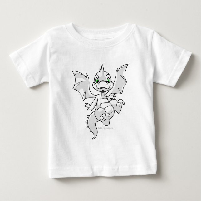 Camiseta Para Bebê Scorchio White (Frente)