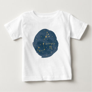 Camiseta Para Bebê Scorpio