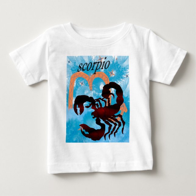 Camiseta Para Bebê Scorpio (Frente)
