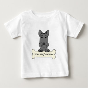 Camiseta Para Bebê Scottish personalizado Terrier