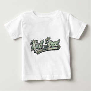 Camiseta Para Bebê Script-da-Wall-Street-na-Conta