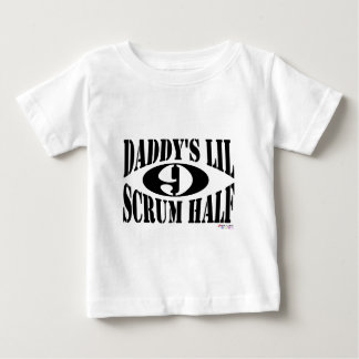 Camiseta Para Bebê Scrum do Lil do pai meio