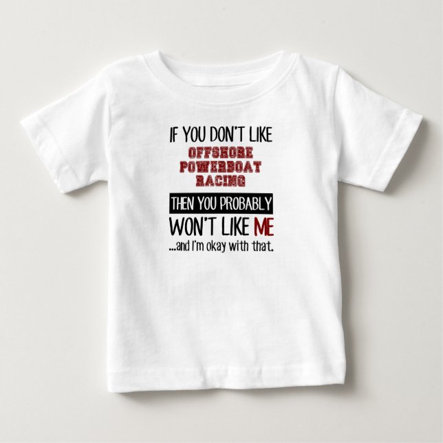 Camiseta Para Bebê Se você não gosta da competência a pouca distância (Frente)