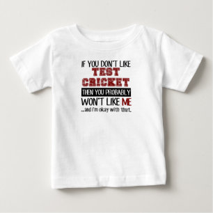 Camiseta Para Bebê Se você não gosta do grilo do teste legal